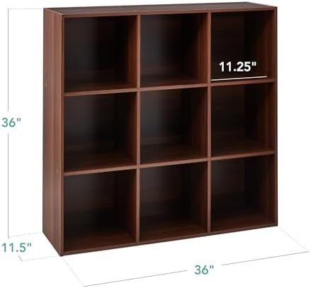 Best Choice Products 9-Cube Storage Organizer, 11in Shelf Opening, Display Shelf - Image 3