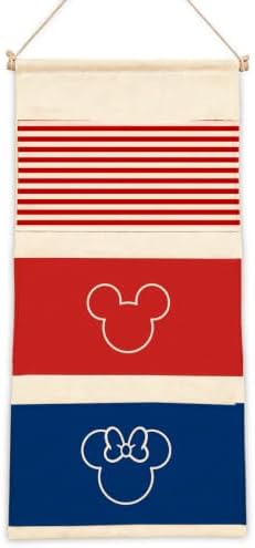 3-Pocket Hanging Wall Organizer, Striped Cartoon Design by AUII+JO+DESIGN