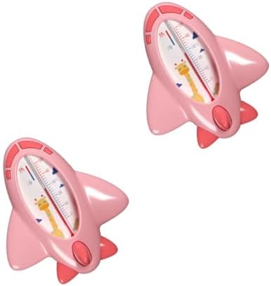 Baby Bath Thermometer 2Pcs Waterproof Floating Water Temperature Toy by HOOTNEE