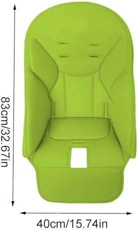 Baby High Chair Cover, PU Leather, Soft Padding, Highchair Seat Cushion - Image 4