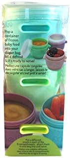 melii Snap & Go Baby Food Storage Containers | 6 Pack 2 oz, Stackable Snack - Image 4