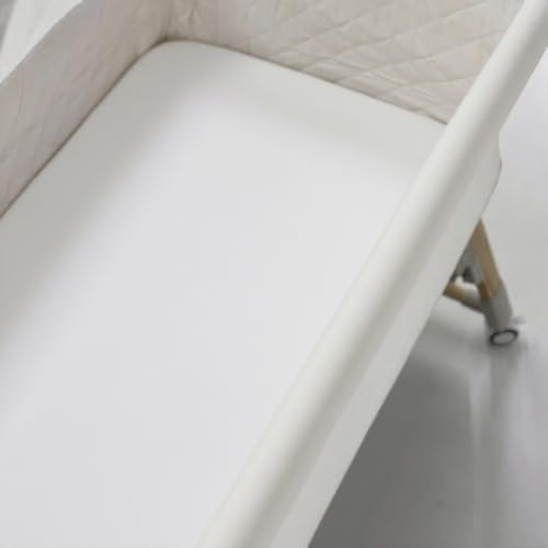 American Baby Company 2 Pack 100% Natural Cotton Fitted Cradle/Bassinet Sheets - Image 7