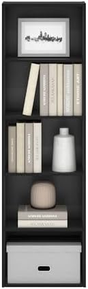 Furinno LUDER Book Shelf, 5-Tier Bookshelf, Bookcase - Image 5