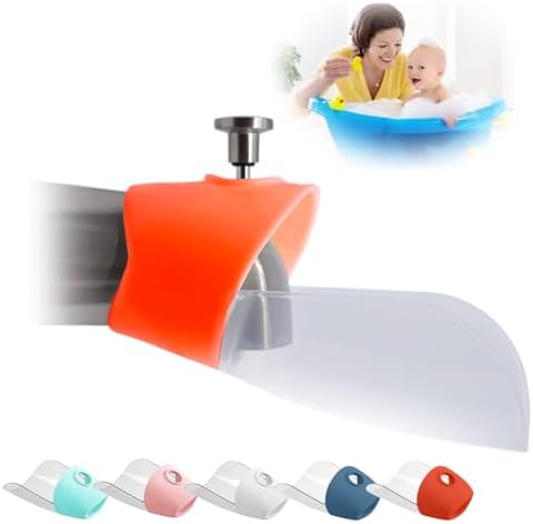 Bath Helper - Bath Tub Faucet Extender - Guides Water Directly from Faucet to by TIBLACK