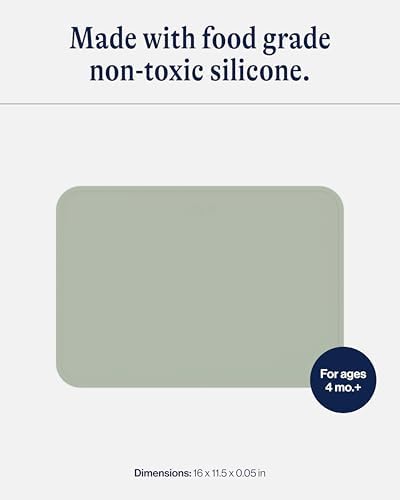 Lalo Silicone Placemat, Non-Slip Placemat, Dishwasher Safe - Image 3