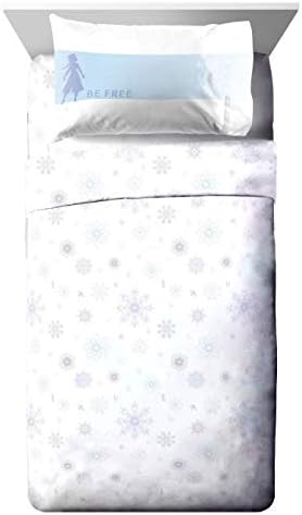 Disney Frozen Elsa Twin Comforter Set 5 Piece Kids Princess Bedding - Image 4