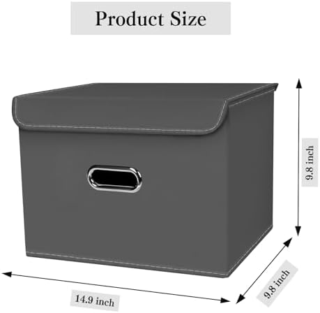 1-Pack Large Collapsible Storage Bins - Image 2