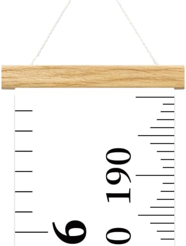 Canvas Baby Kids Growth Chart, Nursery/Playroom Bedroom Art Decor - Image 6