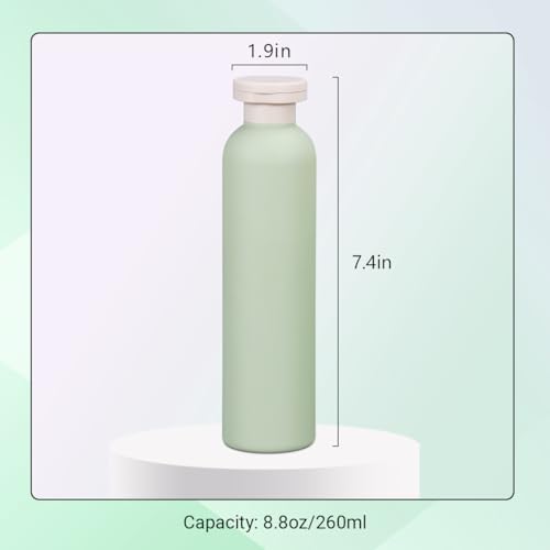 Travel Shampoo Bottle, Empty Plastic Squeeze Bottles 8.8oz - Image 3