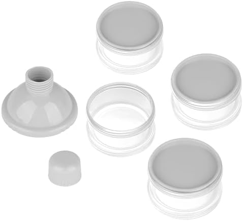 Accmor Formula Dispenser On The Go, 4 Compartments Stackable Formula Container - Image 2