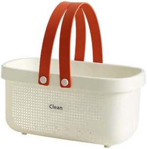 Shower Basket For Toys, Plastic Bathroom Storage Basket by Kamuavni