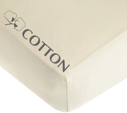 American Baby Company Cotton Fitted Crib Sheet 52x28" - Image 2