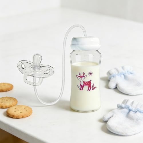 Silicone Anti-Colic Portable Adjustable, 15 Cm Hands Free Babys Bottle - Image 3