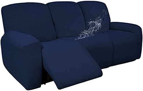 Easy-Going 100% Dual Waterproof Recliner Sofa Cover, 8-Pieces Stretch Relining by Easy-Going