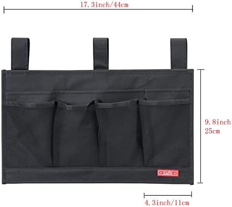 Zafit Hanging Bedside Caddy, Bedside Storage Organizer - Image 4