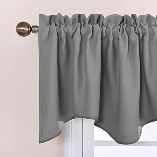 NICETOWN Silver Grey Valances for Windows - Image 3