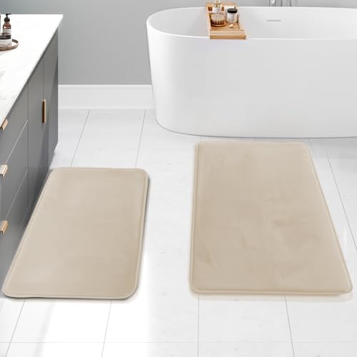 Clara Clark 2 Piece Bathroom Rug Set by ClaraClark
