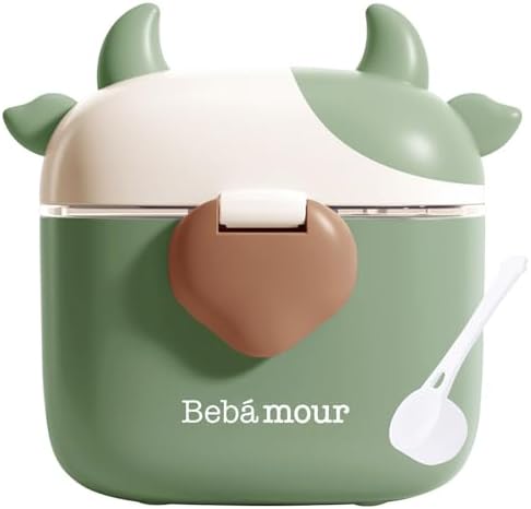 Bebamour Baby Formula Dispenser, BPA Free Portable Milk Powder and Candy Fruit by Bebamour