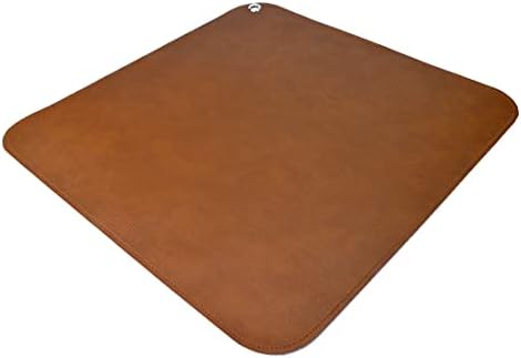 Linkidea Vegan Leather Splat Mat, Under High Chair Floor Mat by Linkidea