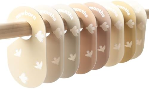 3 Sprouts Baby Closet Dividers, Newborn to 2T, 8 Piece Set by 3Sprouts