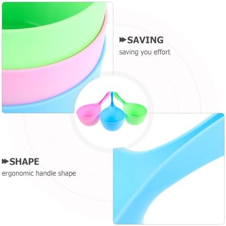 HEALLILY 3pc Set Reusable Water Ladle Shampoo Spoon - Image 7
