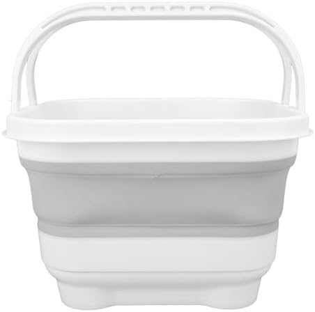 Yunseity Folding Baby Bath Toy Basket, Foldable Bath Toy Organizer Cute by Yunseity