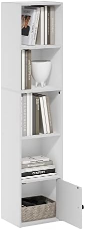 Furinno LUDER Book Shelf, 5-Tier Modern Bookshelf, Bookcase by Furinno-FitsYourSpaceFitsYourBudget