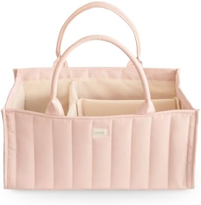 mushie Baby Diaper Caddy | Newborn Essentials Organizer by mushie