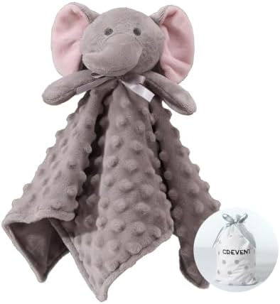 CREVENT Cozy Plush Baby Security Blanket Loveys by CREVENT