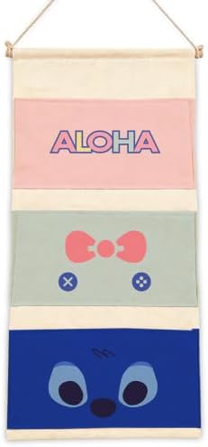 3-Pocket Hanging Wall Organizer, Tropical Aloha Design by AUII+JO+DESIGN
