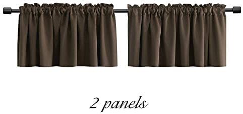 DONREN Coffee/Brown Valances for Cafe - Image 7