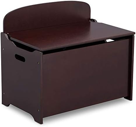 Delta Children MySize Deluxe Toy Box, Dark Chocolate by DeltaChildren