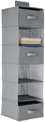 Amazon Basics 6-Tier Hanging Closet Organizer by AmazonBasics
