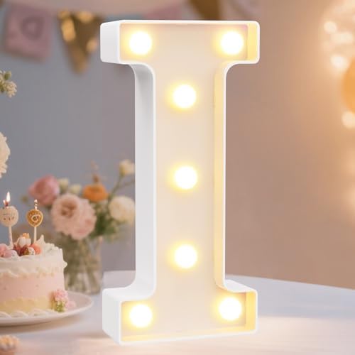 Pooqla LED Marquee Letter Lights Sign, Light Up Alphabet Letter by Pooqla
