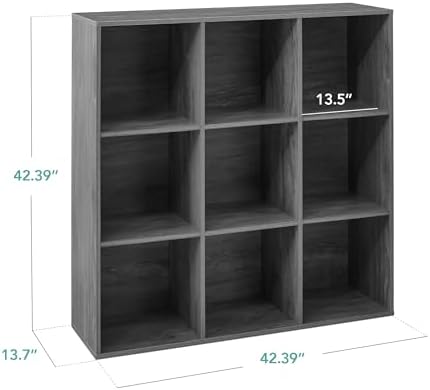 Best Choice Products 9-Cube Storage Organizer, 13.5in Shelf Opening, Display - Image 2