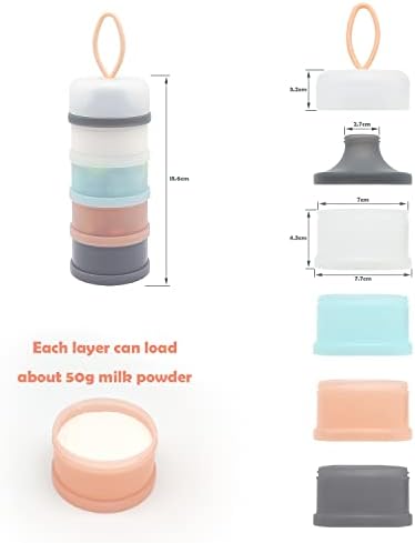 Baby Formula Dispenser, Formula Container, Portable Milk Powder Container - Image 6