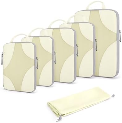 Bagsmart Compression Packing Cubes, Travel Bag Cruise Ship Essentials by BAGSMART