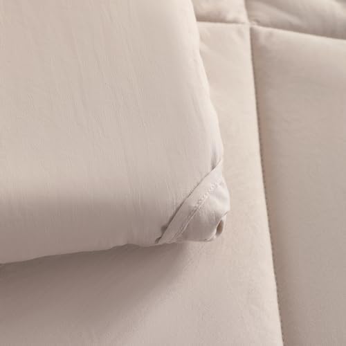 NTBAY Twin Comforter Set with Sheets, 5 Pieces Soft and Breathable Twin Bedding - Image 4