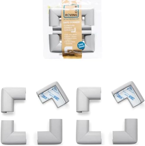 Roving Cove Baby Proof Corner Protector, 8 Large Corners by RovingCove