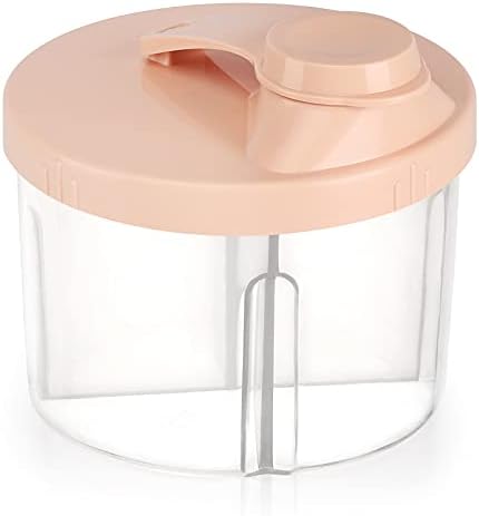 Accmor Baby Formula Dispenser On The Go, Non-Spill Rotating Four-Compartment by Accmor