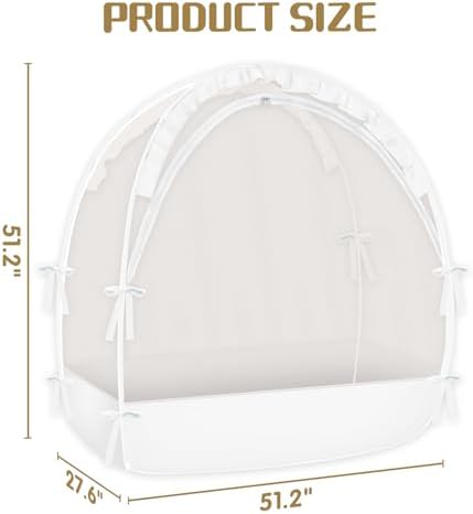 Crib Tent to Keep Baby from Climbing Out, Crib Net to Keep Baby in - Image 6
