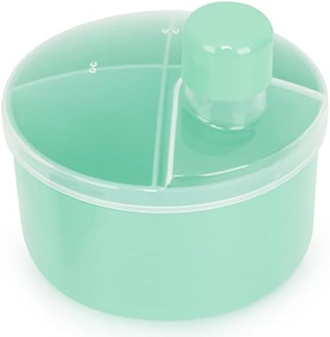 Accmor Formula Dispenser On The Go, Non-Spill Rotating Four-Compartment Formula by Accmor