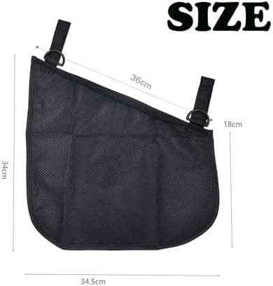 Alovexiong 2 Pack Universal Stroller Organizer Bag, Side Sling Cargo Stroller - Image 2