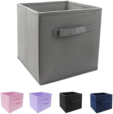 EBIGIC Storage Cubes Collapsible fabric Storage bins, cube storage organizer by EBIGIC