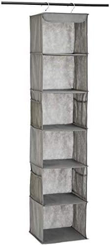 Amazon Basics 6-Tier Hanging Closet Shelf Organizer by AmazonBasics