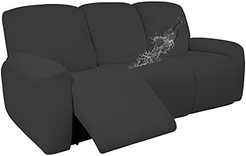 Easy-Going 100% Dual Waterproof Recliner Sofa Cover, 8-Pieces Stretch Relining by Easy-Going