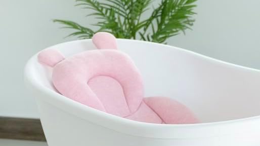 Babu Baby Bath Support Pillow, Ergonomic Design, Quick-Drying Fabric, Available by BabuBath