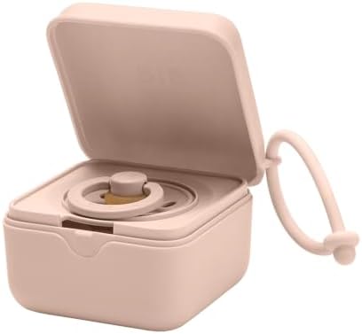 BIBS Pacifier Box with Loop for Storing & Carrying Soothers | 100% BPA Free by BIBS
