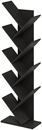 Furinno TREE Book Shelf, 9-Tier Bookshelf, Tree Bookcase - Image 4