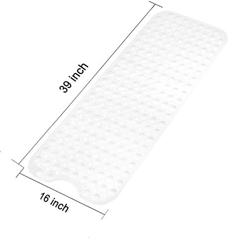 Tree Bud Bathtub Mats for Shower Tub Non-Slip Bath Mat 39 x 16 Inch Extra Long - Image 6